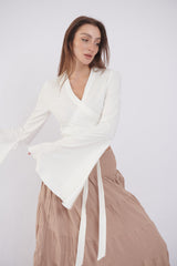 Katerina Summer Blouse – White