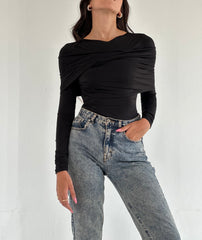 Genevieve Bodysuit — Black