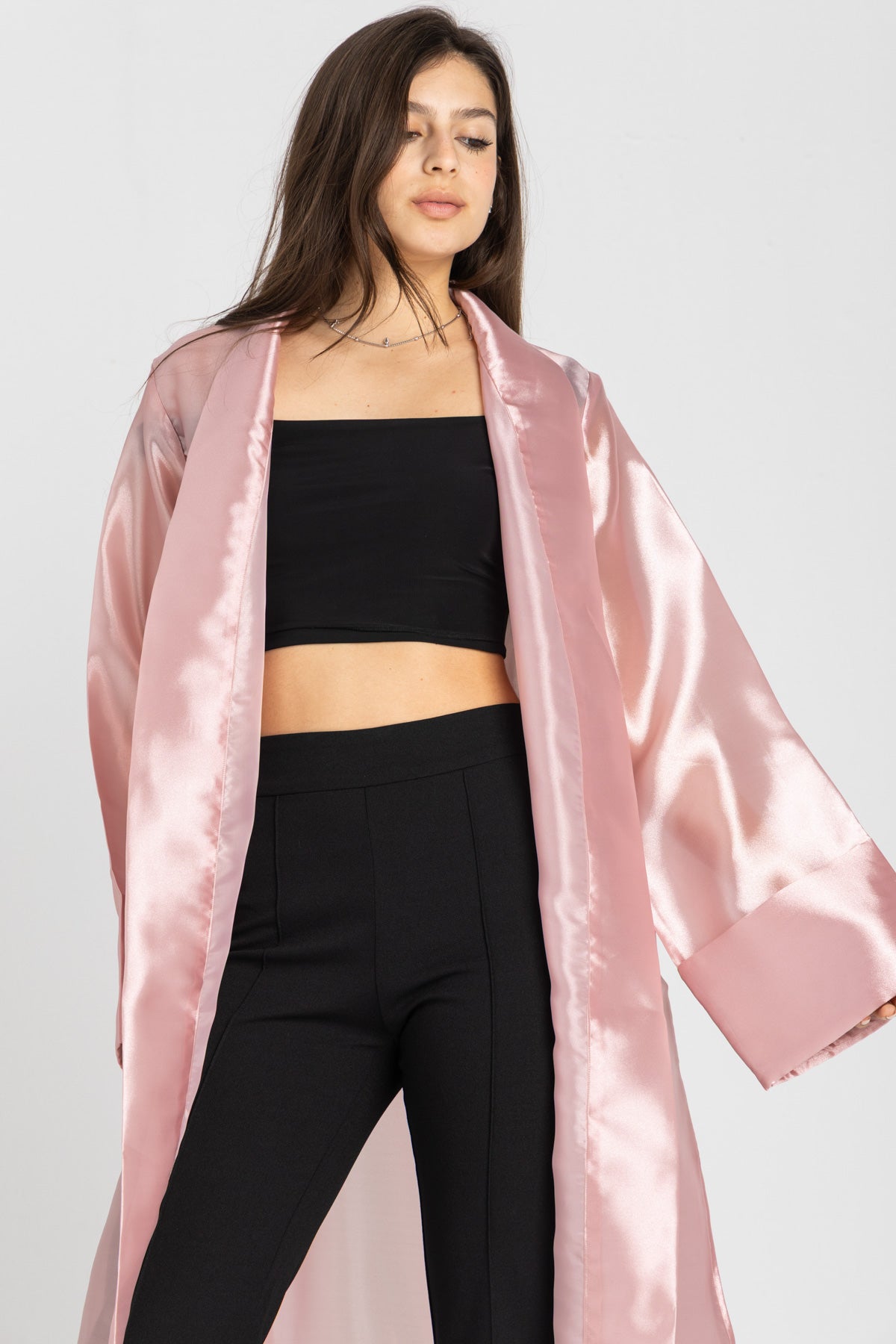 Meski Cardigan - Rosewood