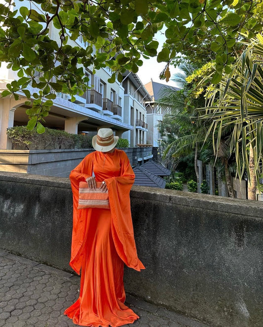 Sun Dress - Orange