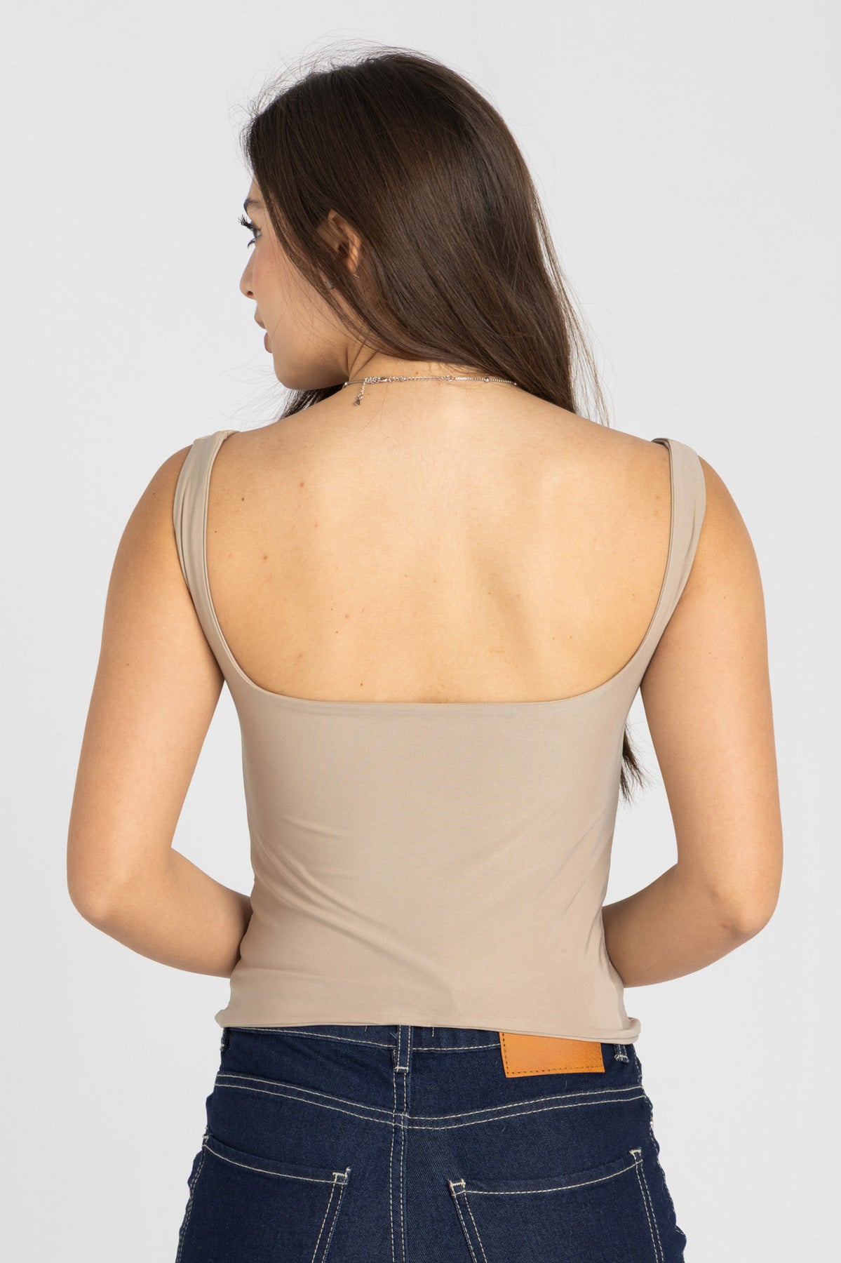 Frame Top – Nude Beige