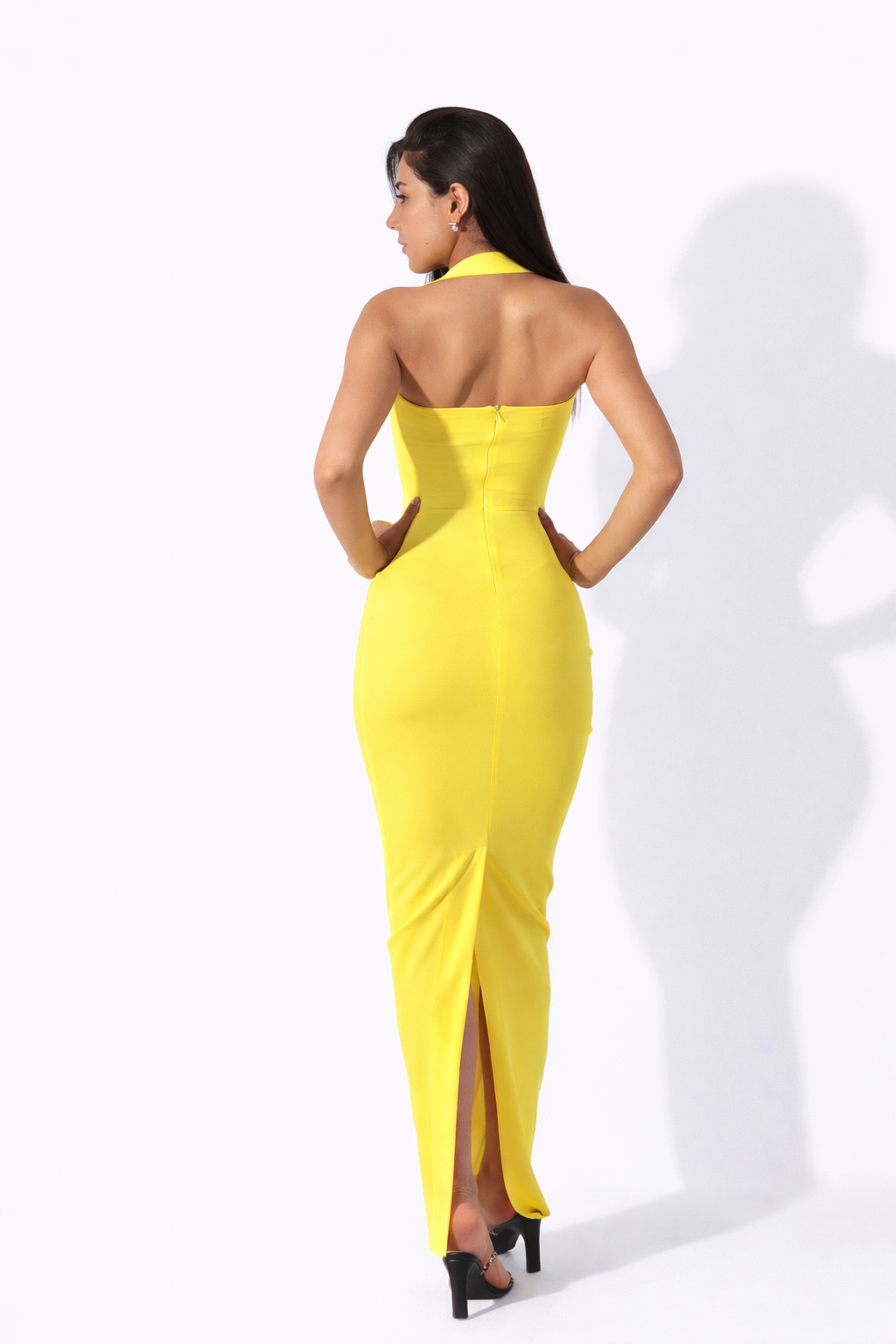 Summer Yellow Long Marilyn Dress