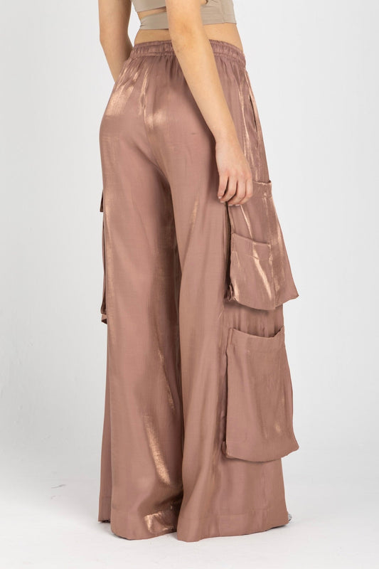 Luna Pants – Fluid Shimmer Cargo, Kashmir