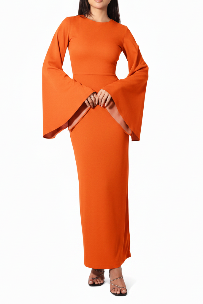 Kiara Dress - Orange