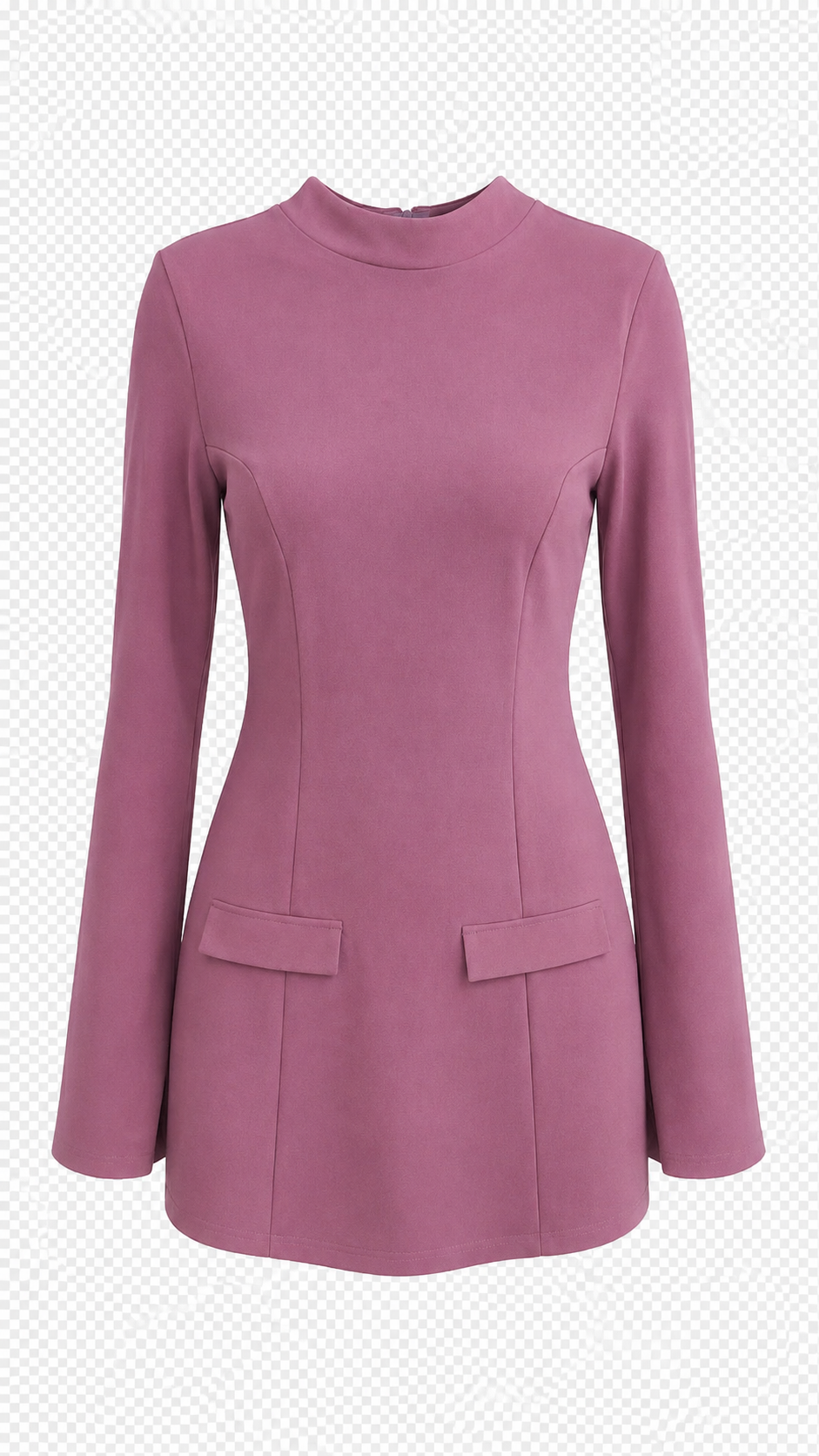 Morena Mini Dress – Rose Mauve