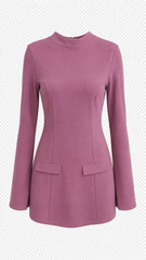 Morena Mini Dress – Rose Mauve