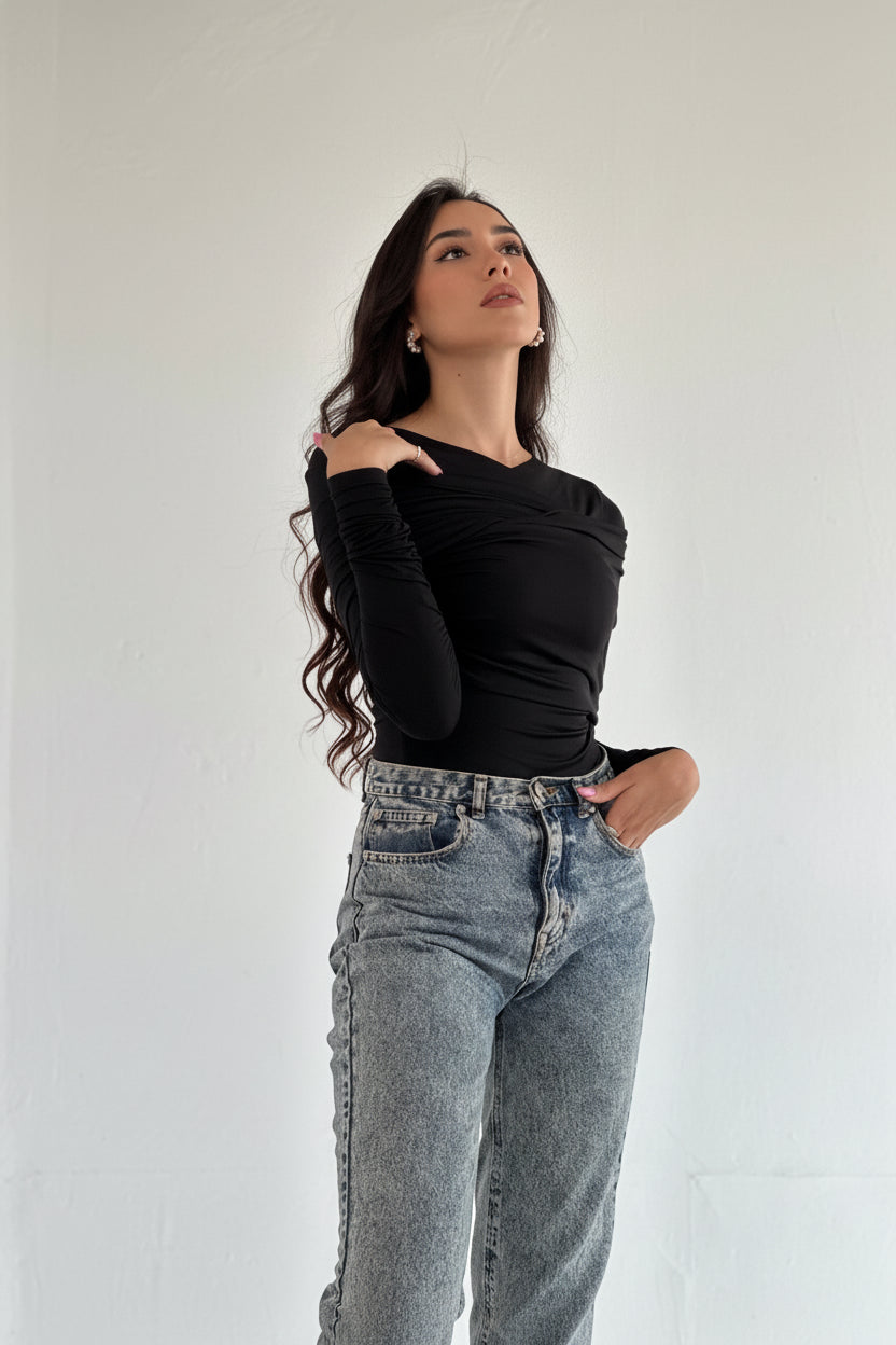 Genevieve Bodysuit — Black