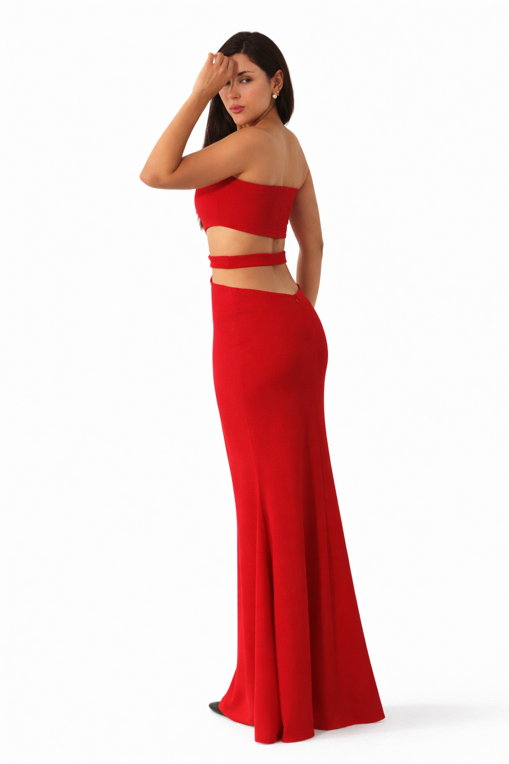 Coral Dress – Red