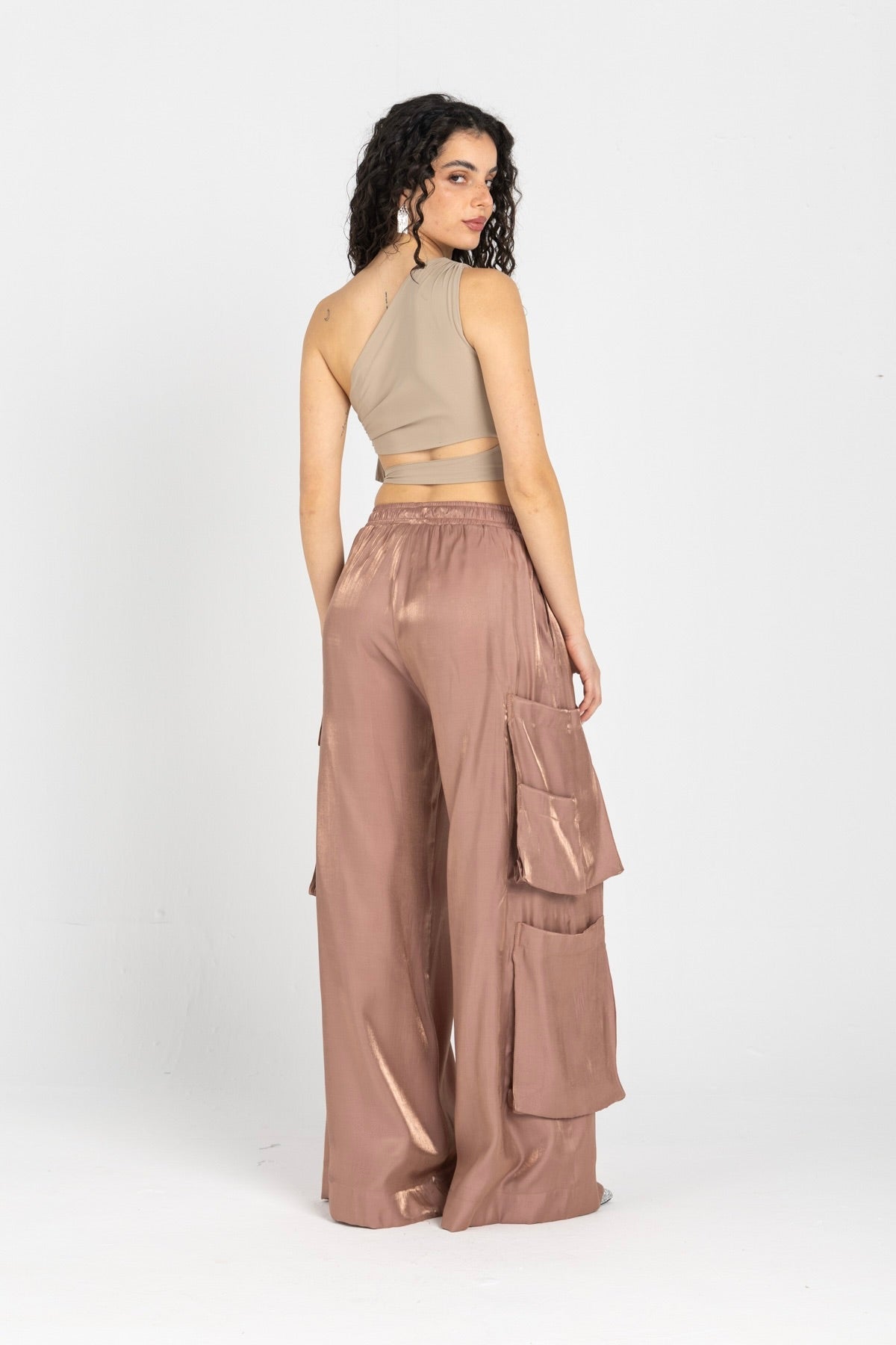 Luna Pants – Fluid Shimmer Cargo, Kashmir