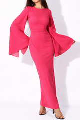 Kiara Dress - Hot Pink