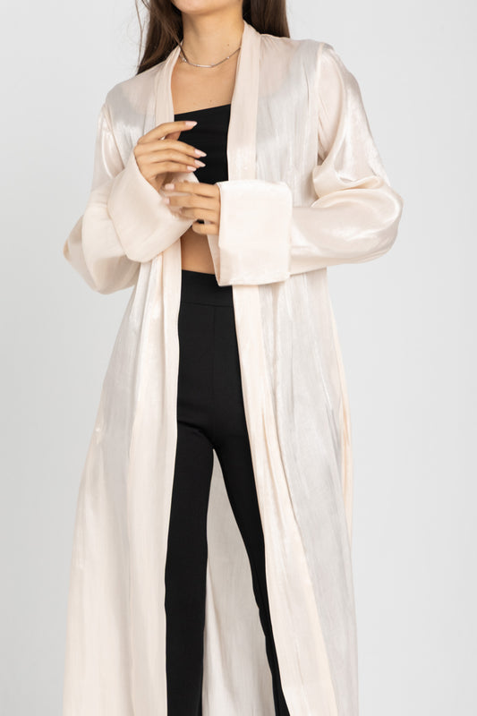 Diamond Cardigan - Shimmery Cream