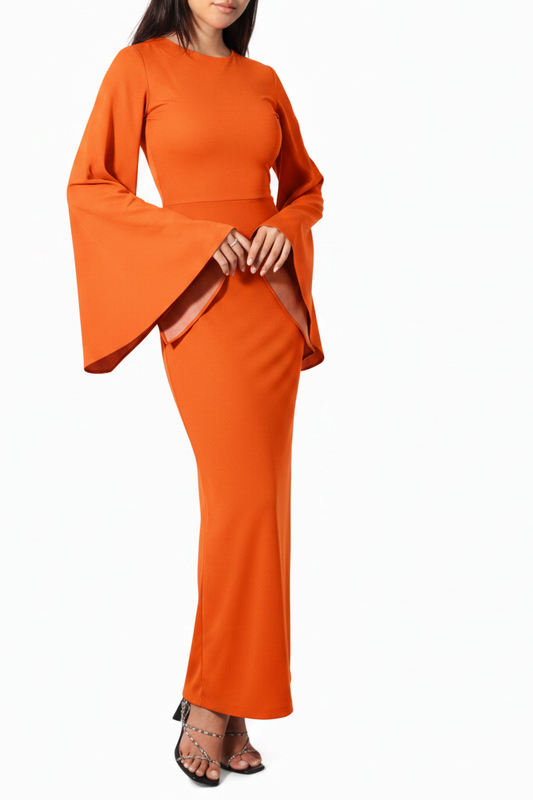 Kiara Dress - Orange