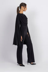 Athena Bodysuit Set — Black