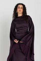 Sun Dress - Eggplant