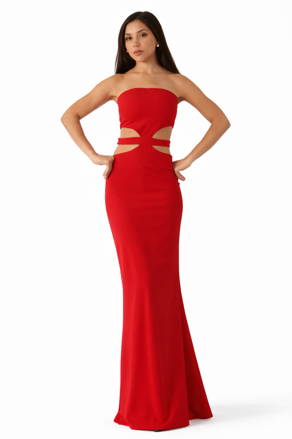 Coral Dress – Red