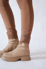 Lea Ruched Leggings - Toffee