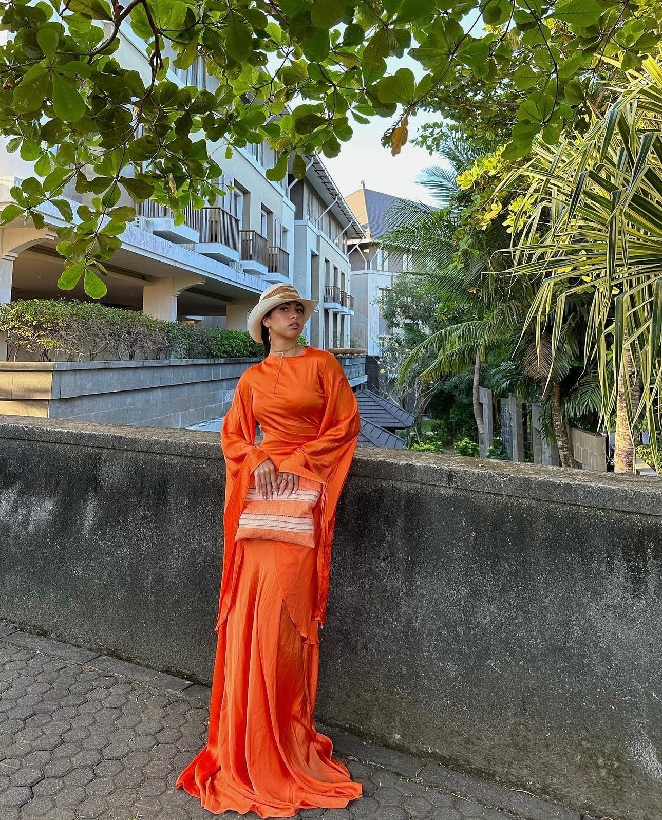 Sun Dress - Orange