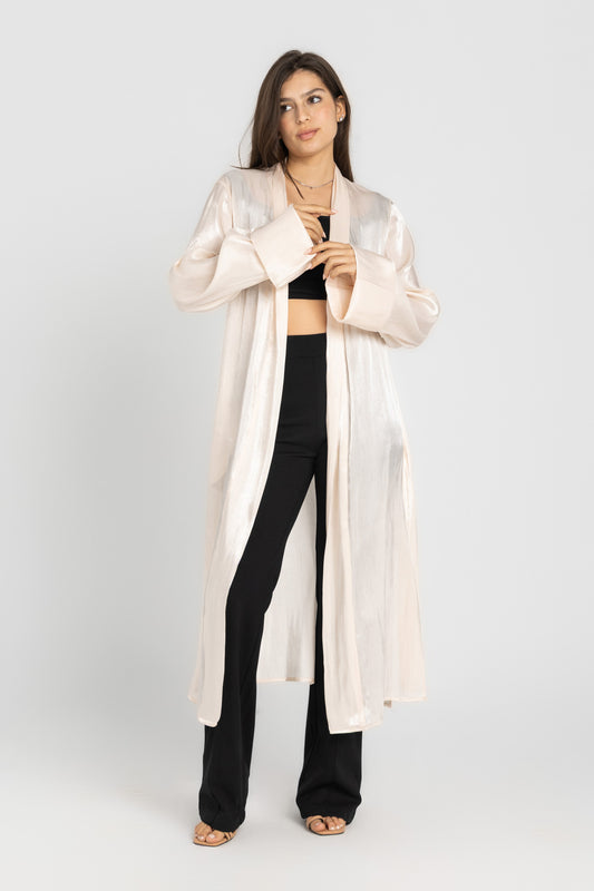 Diamond Cardigan - Shimmery Cream