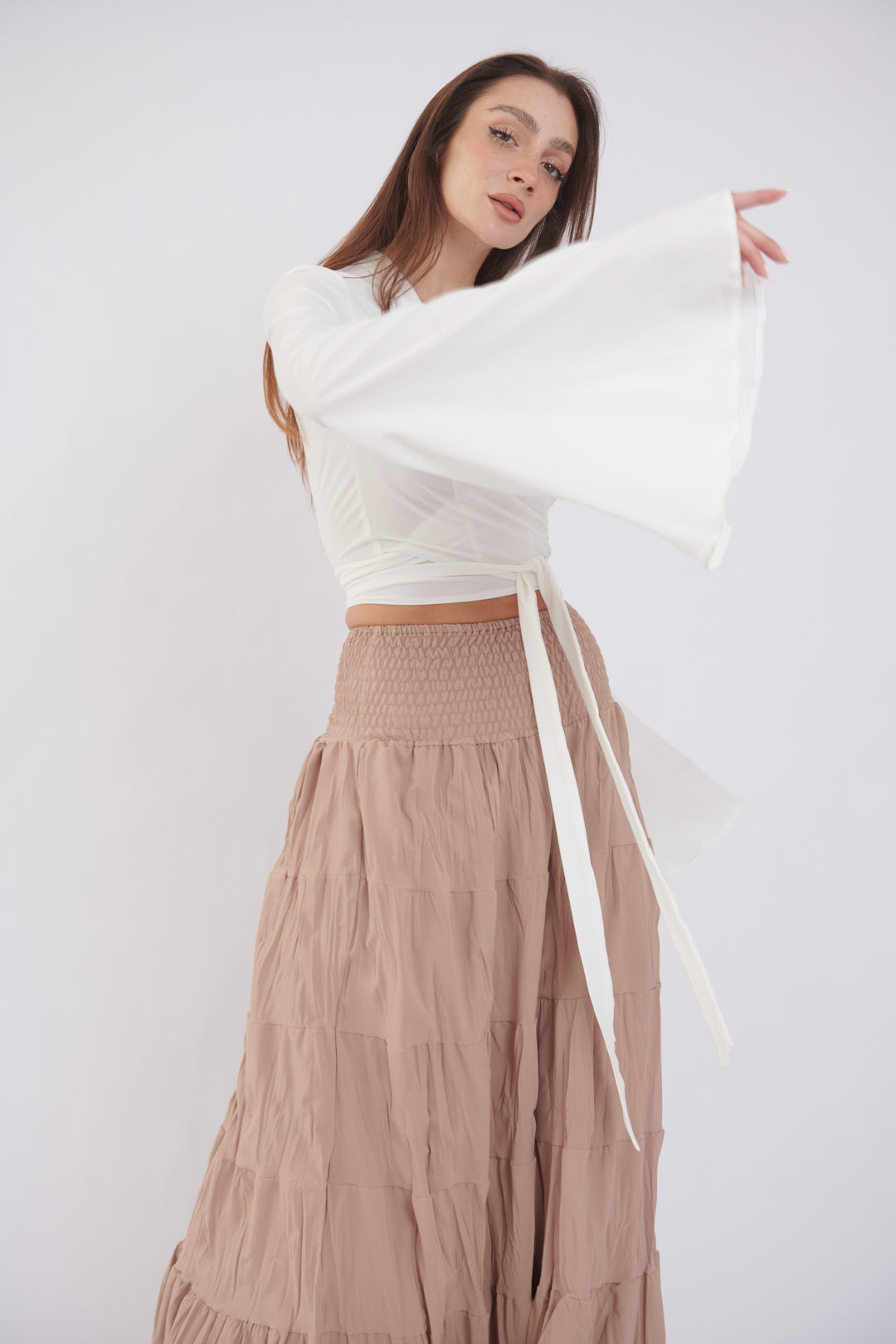 Katerina Summer Blouse – White