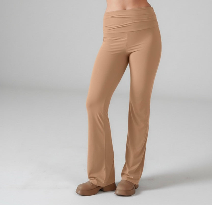 Amelia Ruched Straight Cut Pants - Limited Edition