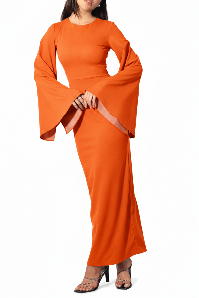 Kiara Dress - Orange