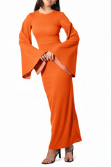 Kiara Dress - Orange