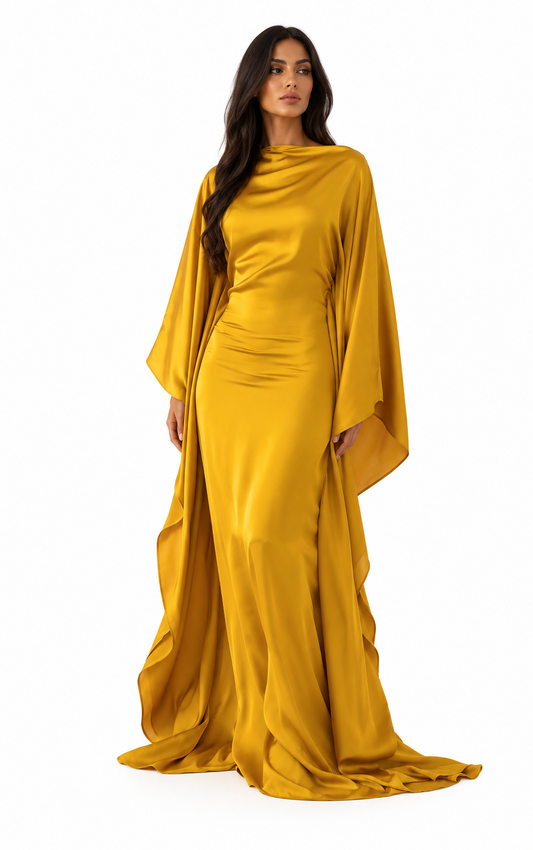 Tina Dress – Citrine gold
