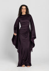 Sun Dress - Eggplant