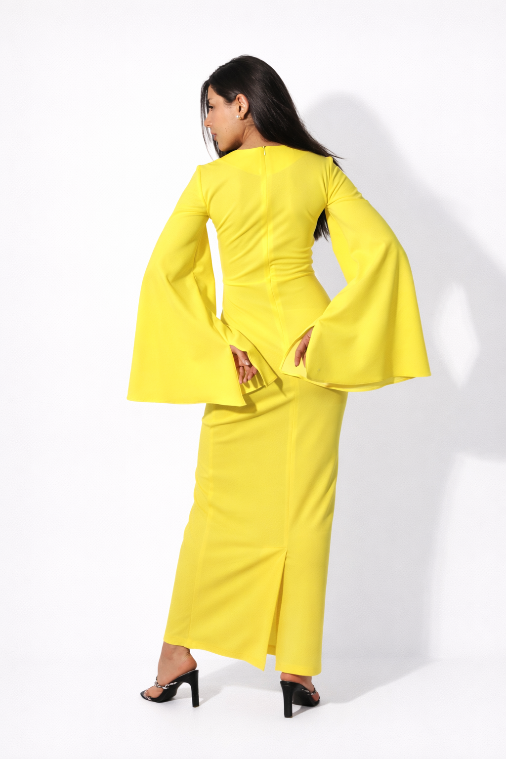 Kiara Dress - Yellow
