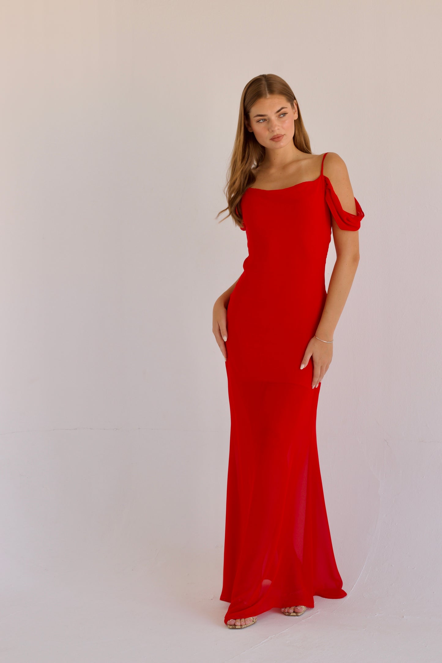 Red Giselle Dress