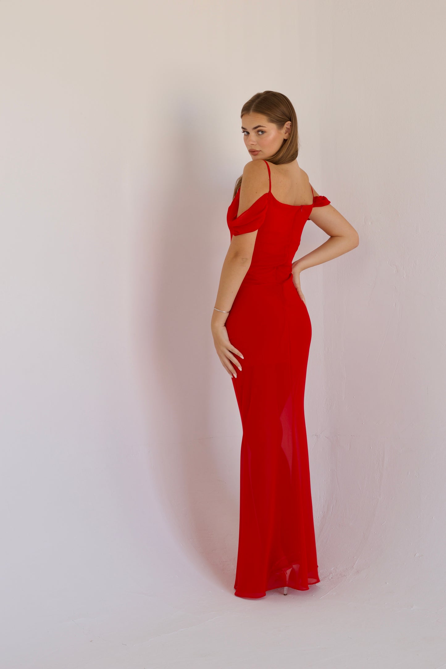Red Giselle Dress