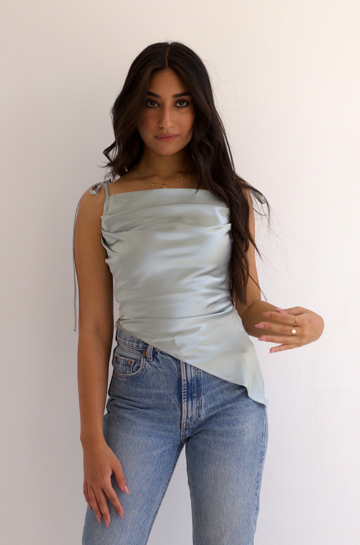 Baby Blue Alina blouse