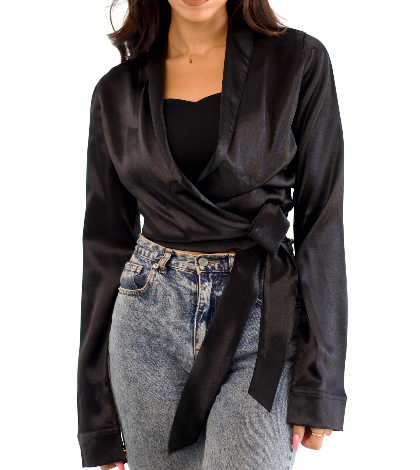 Céline Black Blazer Blouse