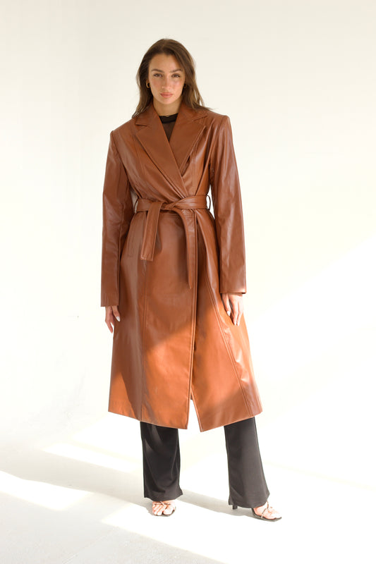 Tiffany Leather Coat