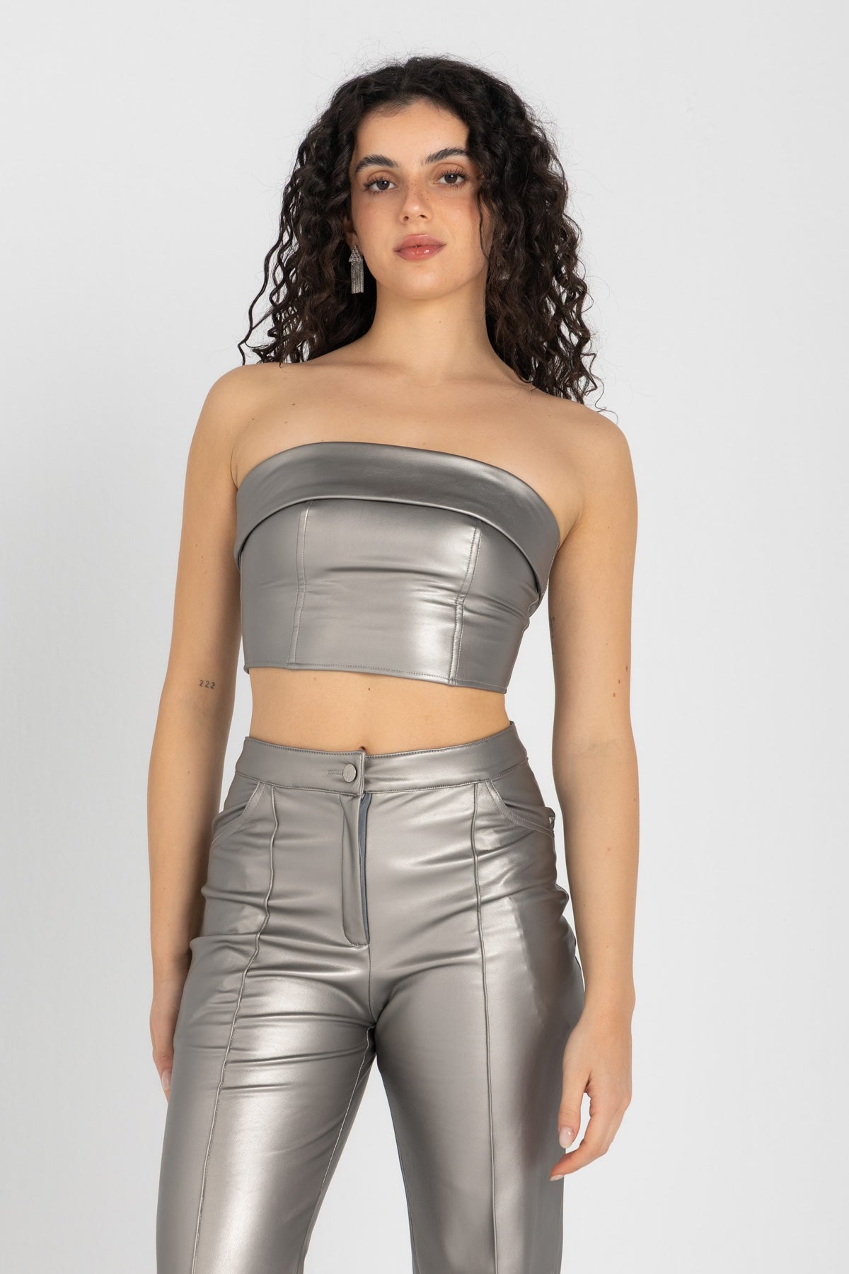 The Crest pants Silver