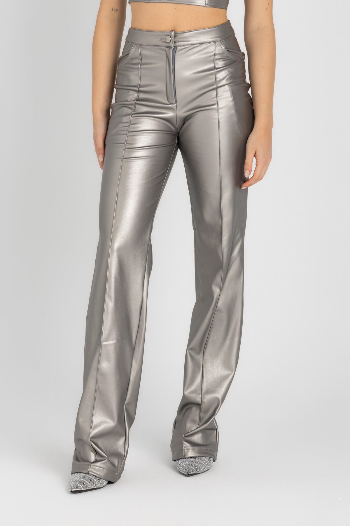The Crest pants Silver