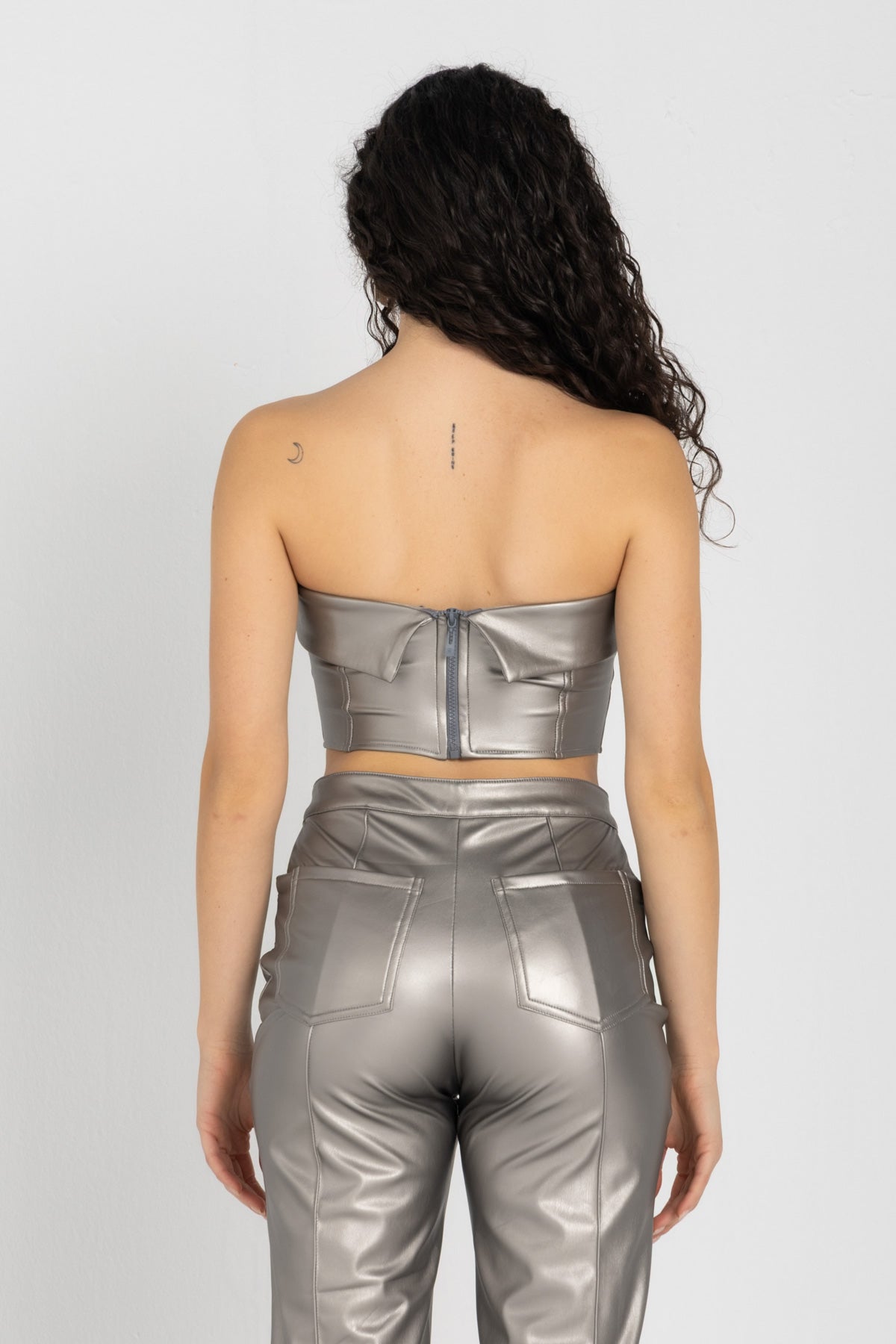 The Crest corset Silver