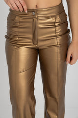 The Crest pants Gold