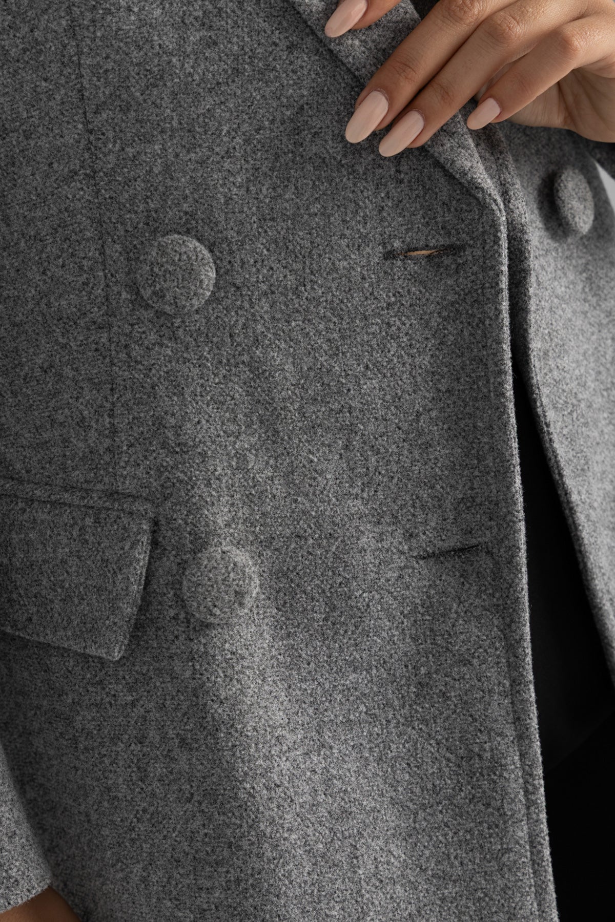 The Monarch Coat Grey