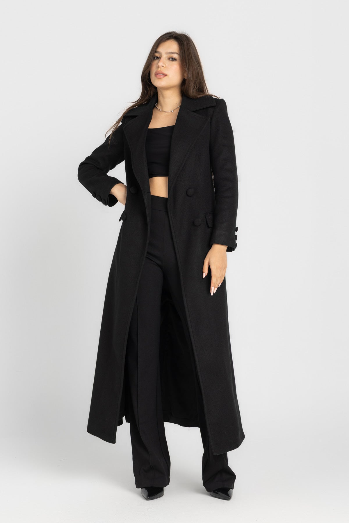 The Monarch Coat — Padded Longline Coat
