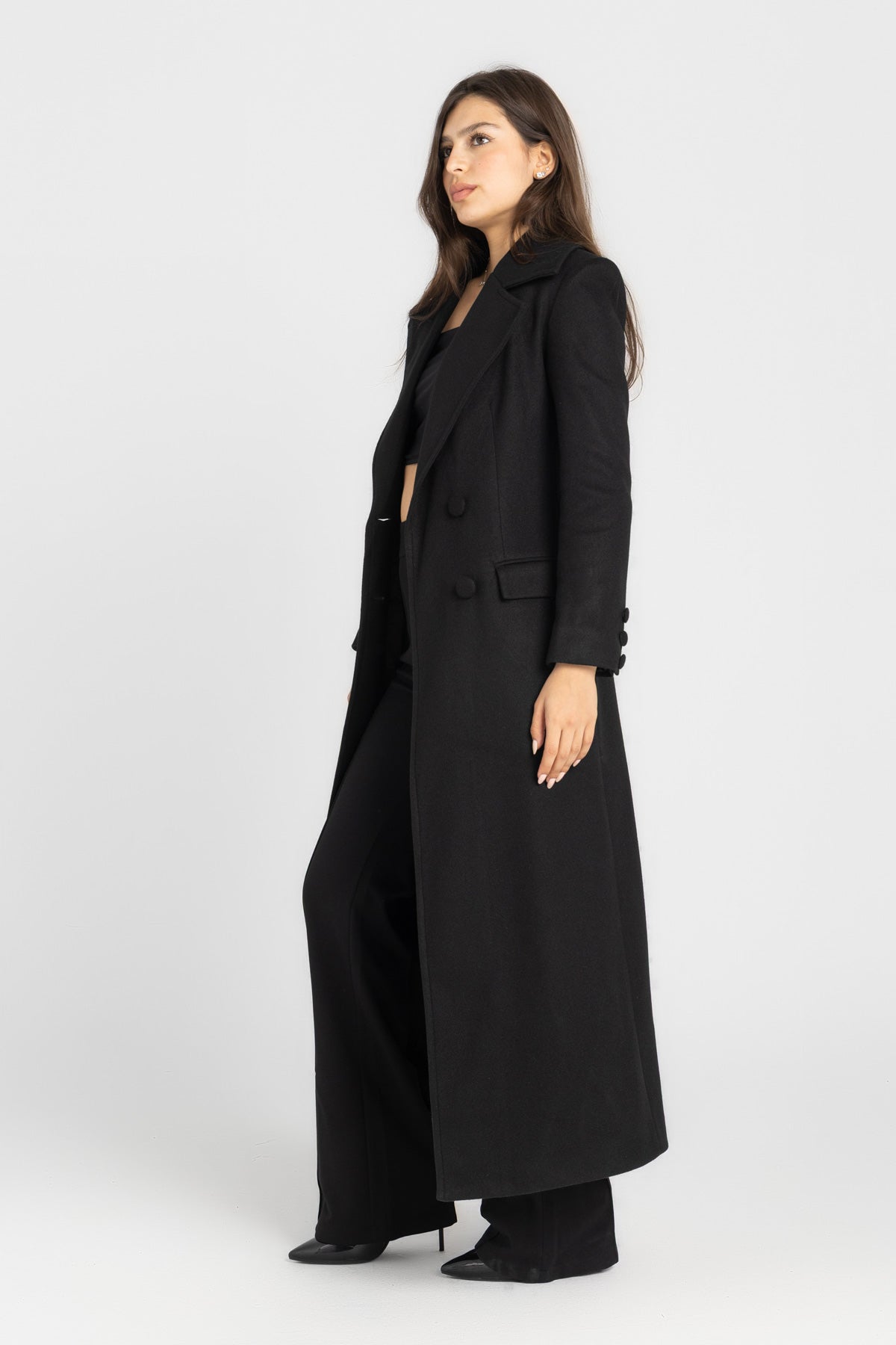The Monarch Coat — Padded Longline Coat