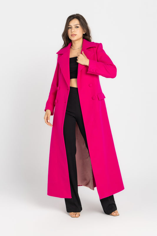 The Monarch Coat — Padded Longline Coat