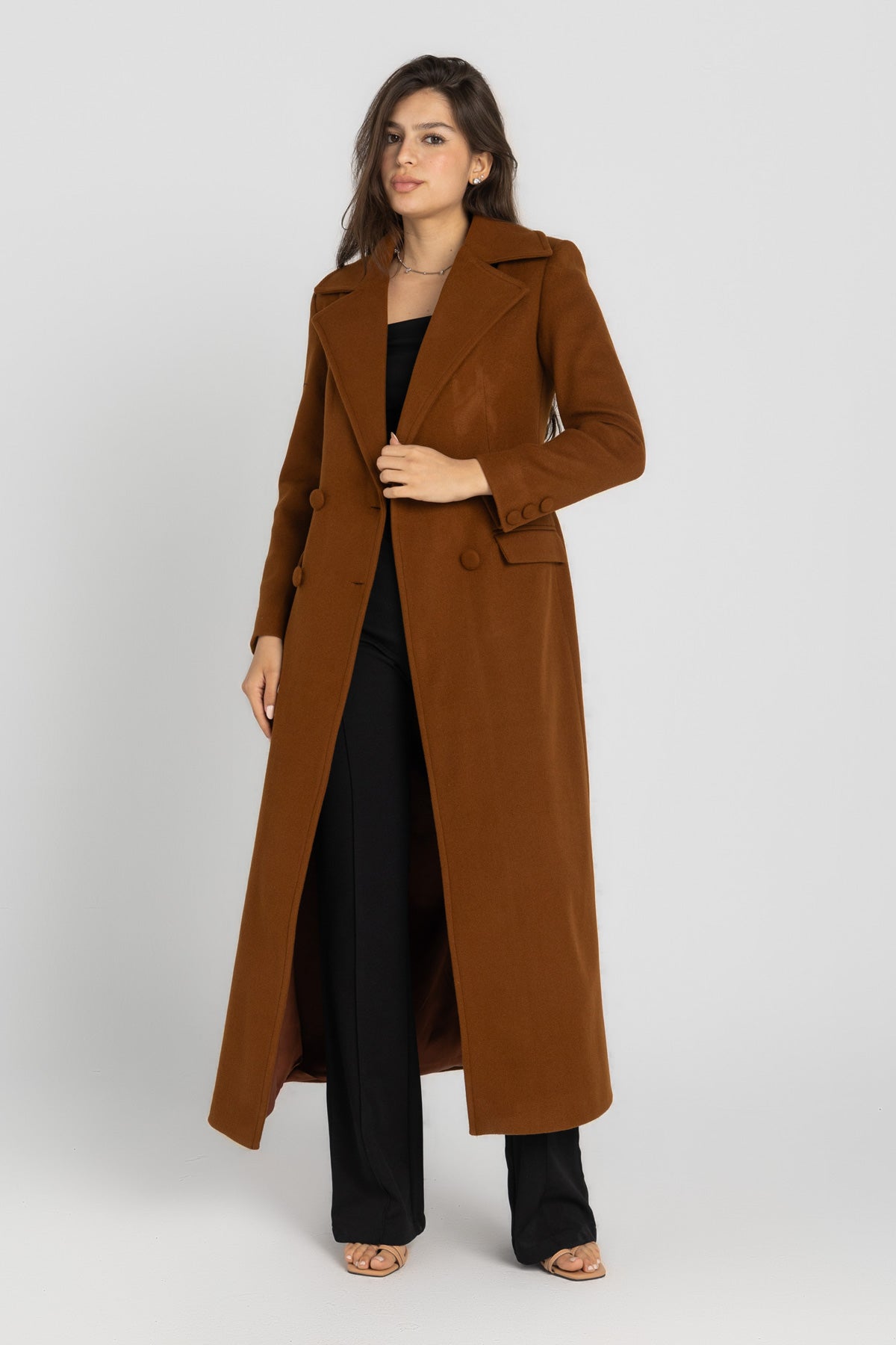 The Monarch Coat — Padded Longline Coat