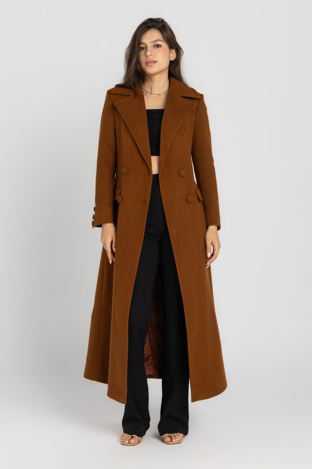 The Monarch Coat — Padded Longline Coat