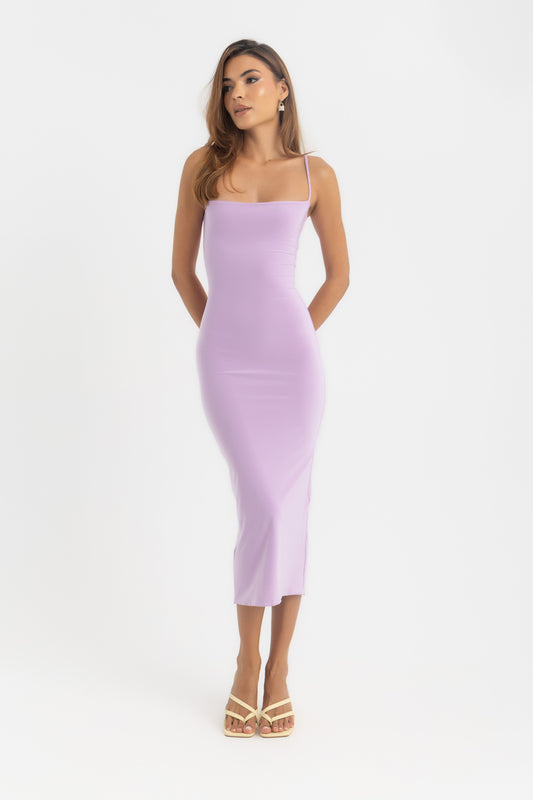 The Pretty Basic Dress - Lilac