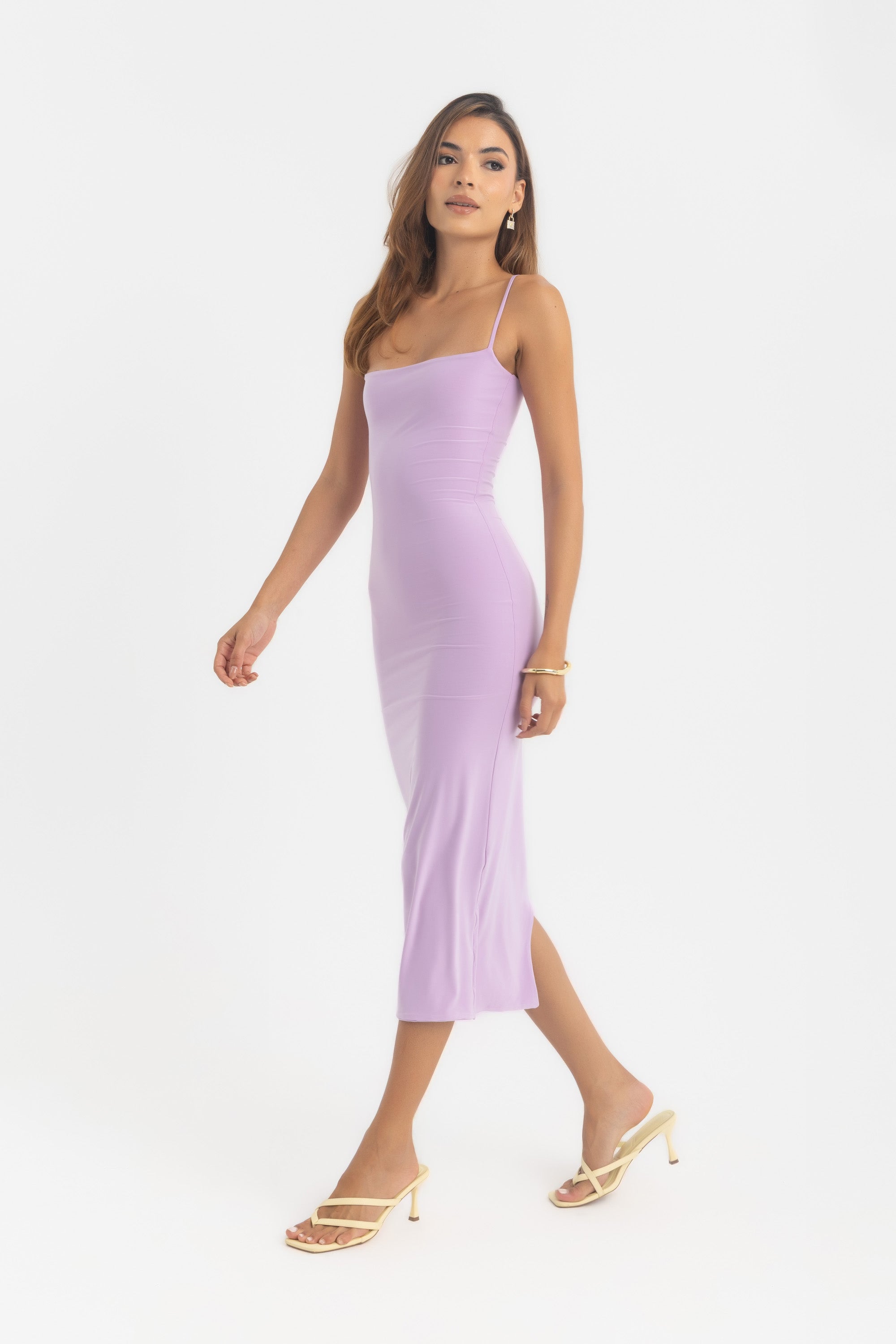 THE PRETTY BASIC DRESS - Lilac