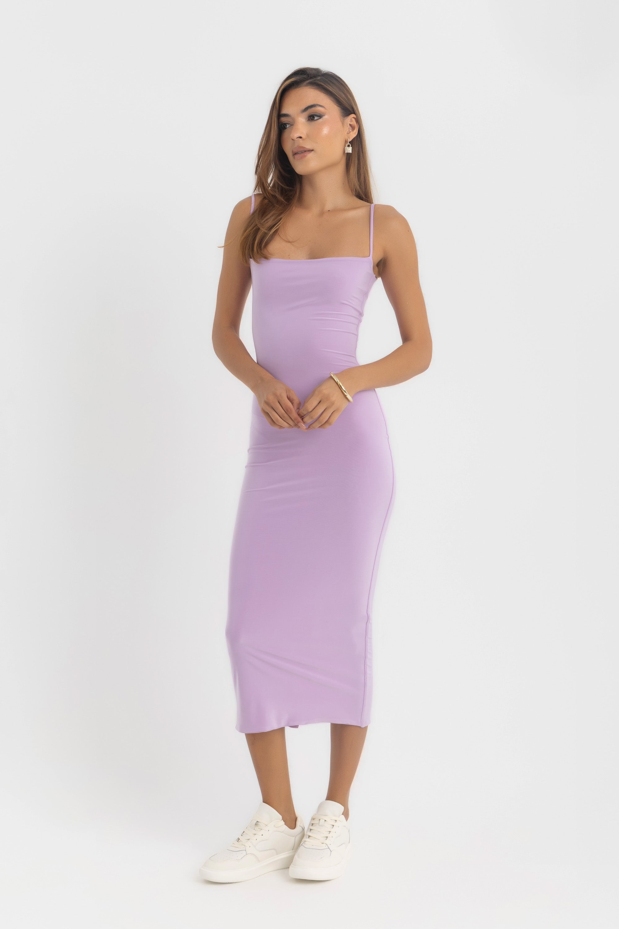 THE PRETTY BASIC DRESS - Lilac