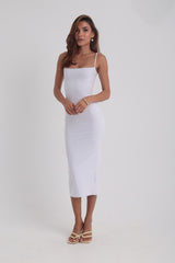 THE PRETTY BASIC DRESS - White