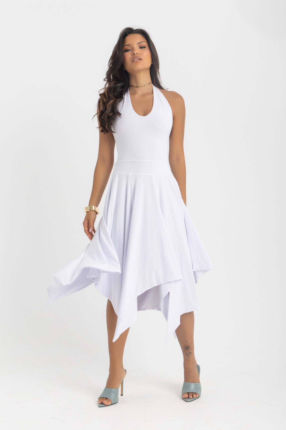 MARE DRESS WHITE