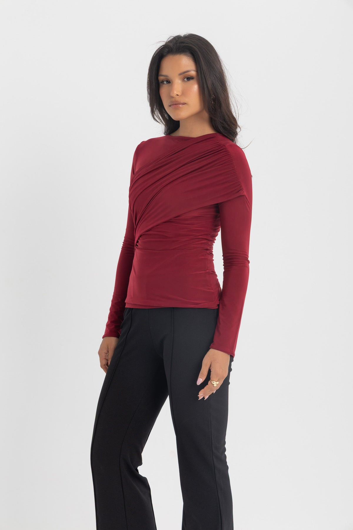 Muse Top - Burgundy